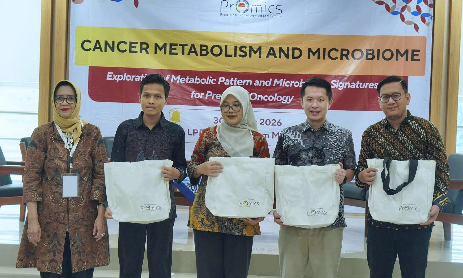 Strengthening Collaboration with Clinicians, IGF Supports the Cancer Metabolism & Microbiome Seminar Organized by PKR PrOmics